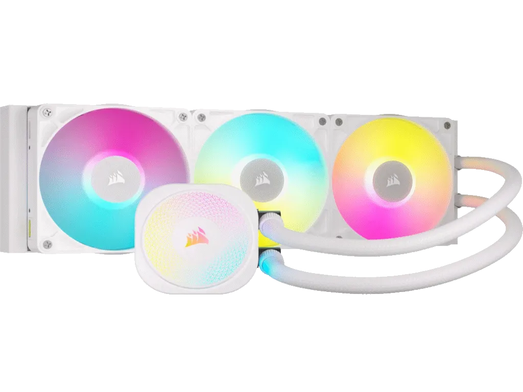Corsair Kuler CORSAIR iCUE LINK TITAN 360 RX RGB/AIO/360mm/vodeno hladenje/bela Slika 2