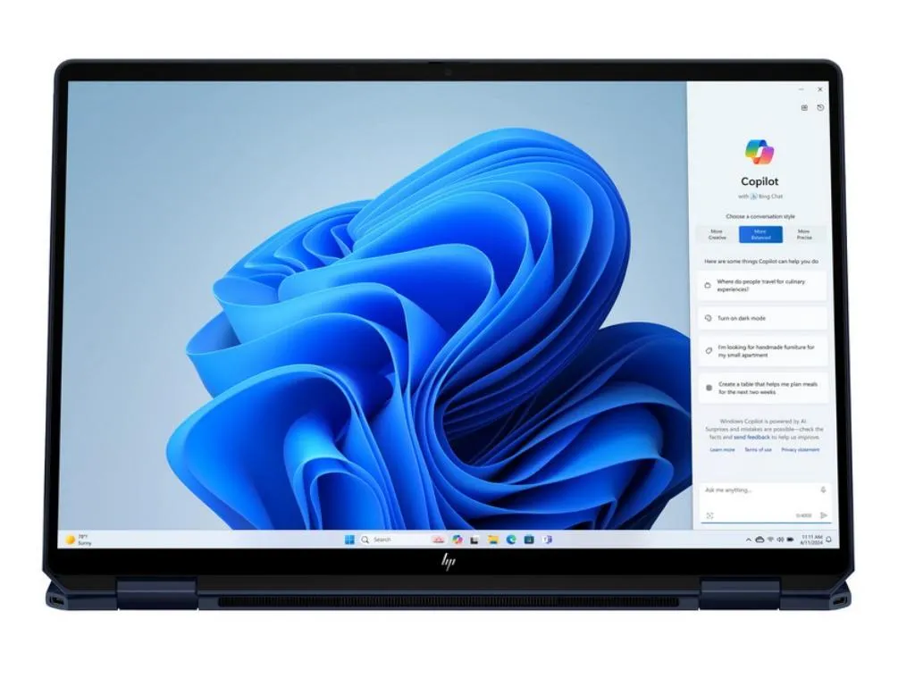 HP PSG Laptop HP OmniBook Ultra Flip 14-fh0008nm W11H/14"2.8K OLED Touch/U7 258V/32GB onboard/1TB/plava/3g Slika 5