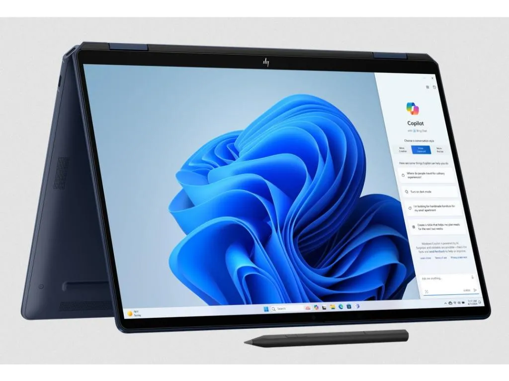 HP PSG Laptop HP OmniBook Ultra Flip 14-fh0008nm W11H/14"2.8K OLED Touch/U7 258V/32GB onboard/1TB/plava/3g Slika 1