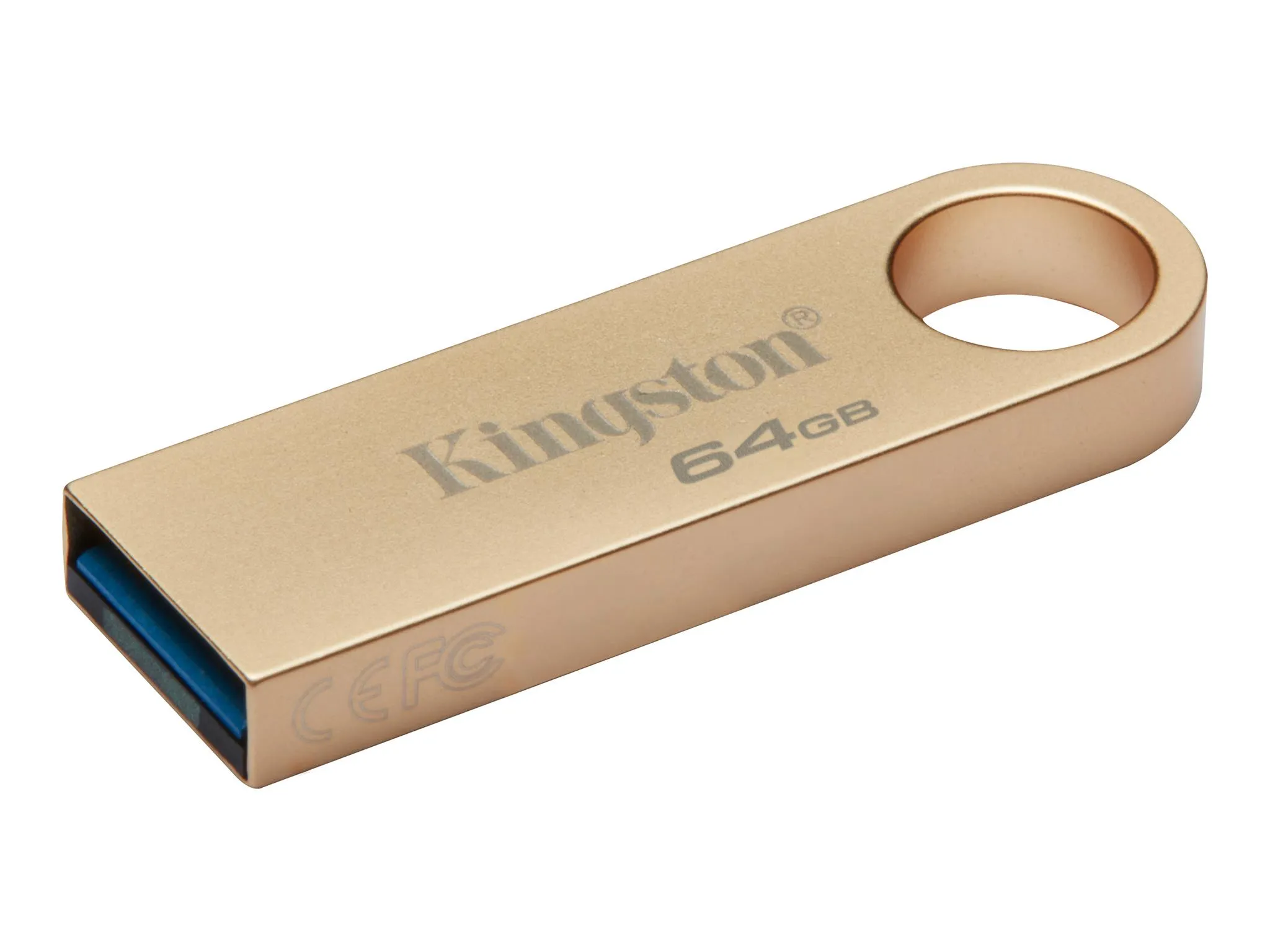 Kingston USB memorija KINGSTON DTSE9G3/64GB/DataTraveler/3.2/zlatna Slika 3