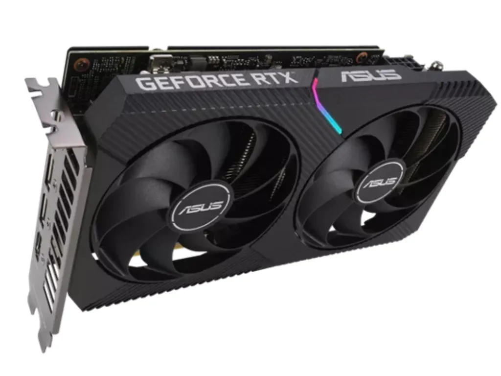 Asus Graficka karta ASUS DUAL-RTX3060-O12G-V2 NVD/12GB/GDDR6/192bit/crna Slika 1