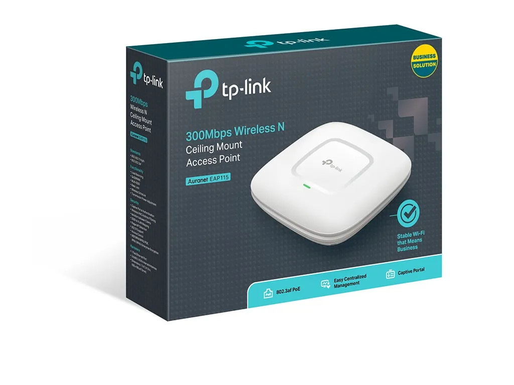 TP-Link Acces point TP-LINK EAP115 Wi-Fi/N300/300Mbps/1xLAN/2x interna antena Slika 3