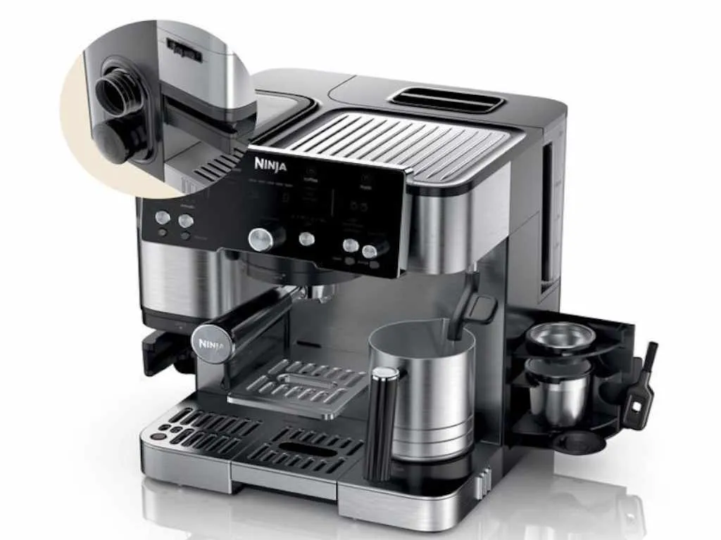 Ninja Aparat za kafu NINJA ES501EU Luxe/2u1/crna-siva Slika 5