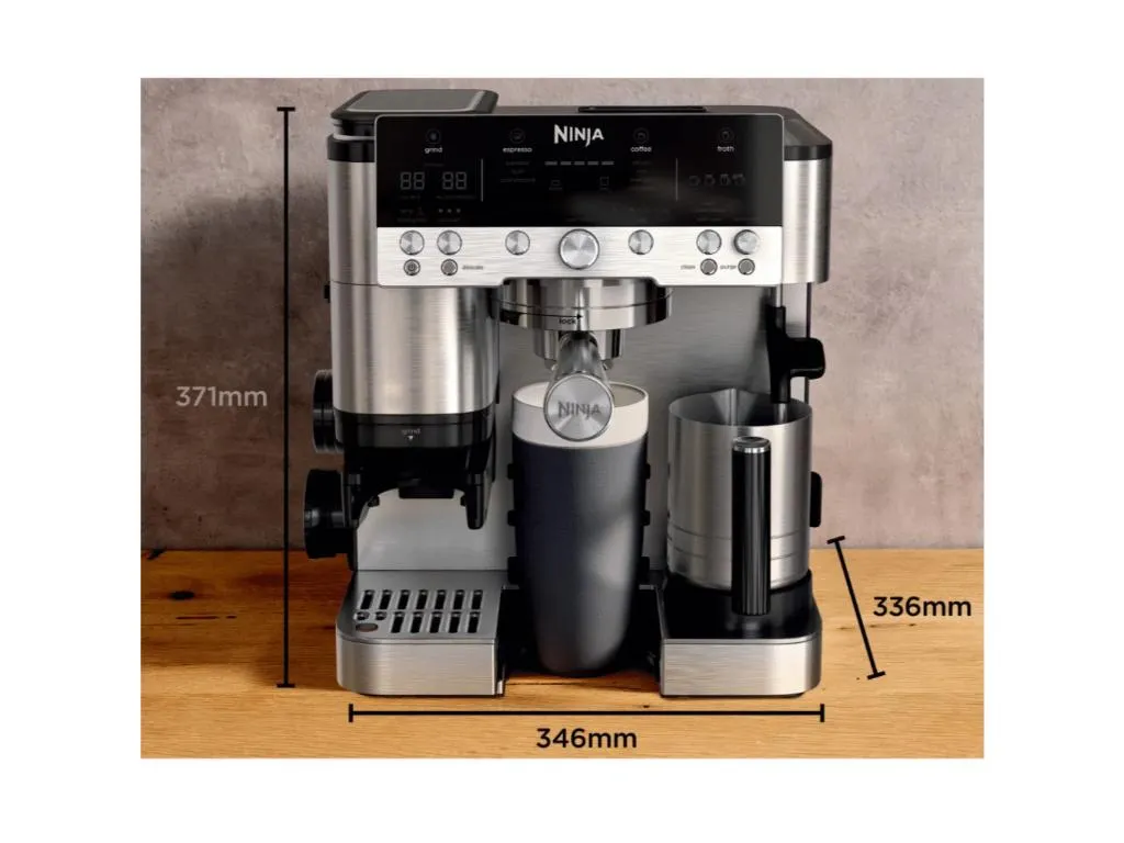Aparat za kafu NINJA ES601E Luxe Café Premier/crna-siva Slika 7