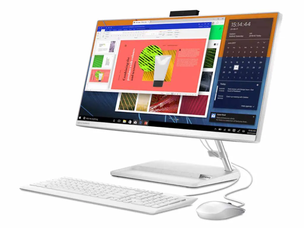 Lenovo Racunar LENOVO  IdeaCentre  AIO 3 24ALC6 23.8"FHD/DOS/Ryzen 5 7430U/16GB/512GB/miš,tast/bela Slika 4