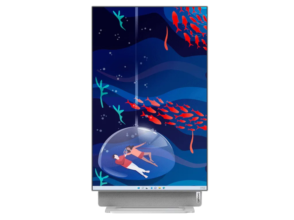 Lenovo Racunar LENOVO Yoga AIO 7 27APH8 Win11 Home/27" QHD/Ryzen 7-8845HS/32GB/1TB/siva Slika 3