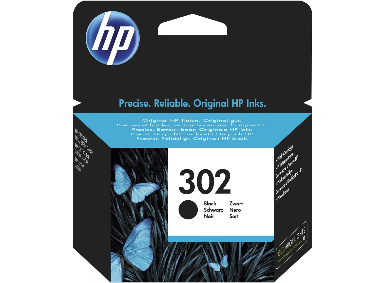HP Supplies Kertridž HP 302/crna Slika 1