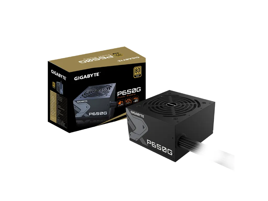 Gigabyte Napajanje GIGABYTE GP-P650G 650W /ATX/80+Gold/crna Slika 1