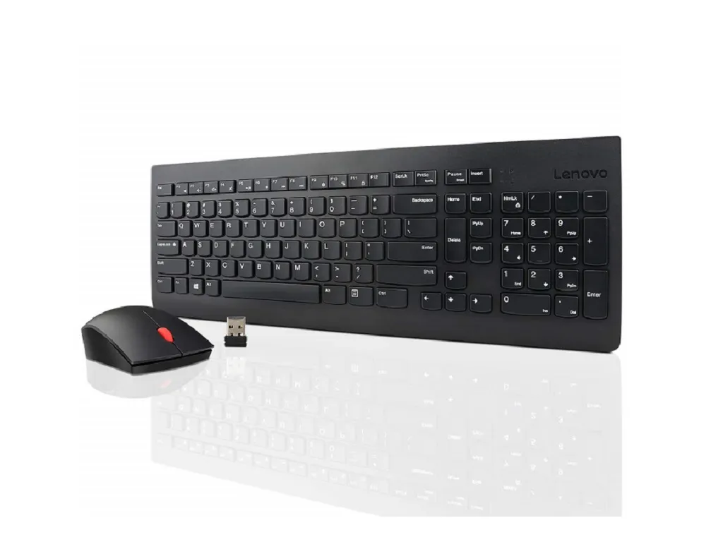 Lenovo Tastatura+miš LENOVO 510 bežicni set /US/crna Slika 1