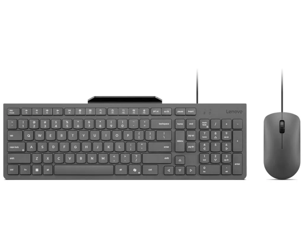 Lenovo Tastatura+miš LENOVO 310 žicni set/USB-A Combo/US/crna Slika 1