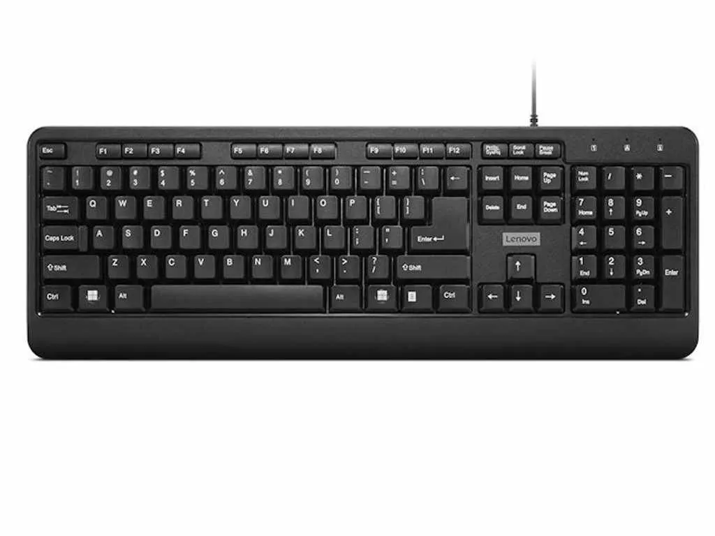 Tastatura LENOVO 160 žicna/GY41L68463/US/crna Slika 1