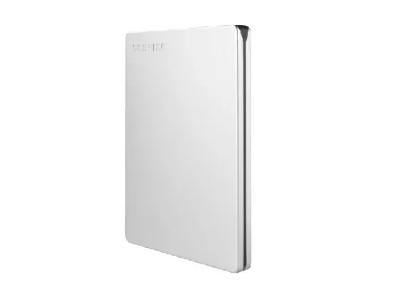 Toshiba Hard disk TOSHIBA Canvio Slim HDTD310ES3DA eksterni/1TB/2.5"/USB 3.0/silver Slika 1