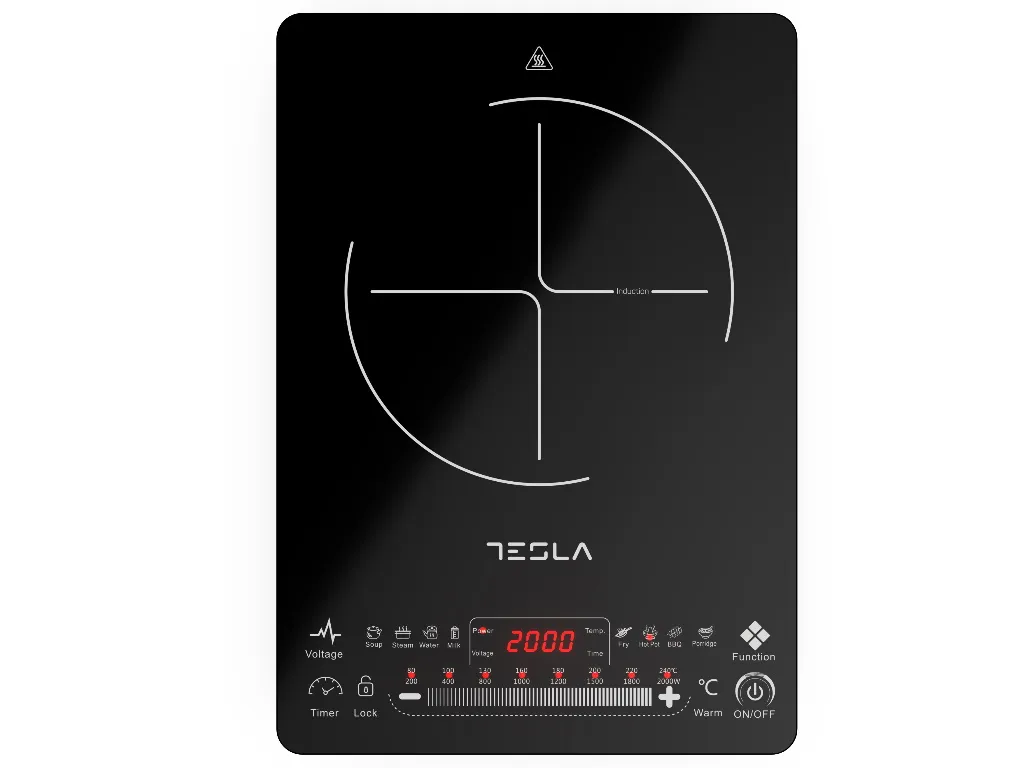 Tesla Indukcioni rešo TESLA IC400B 2000W/crna Slika 2