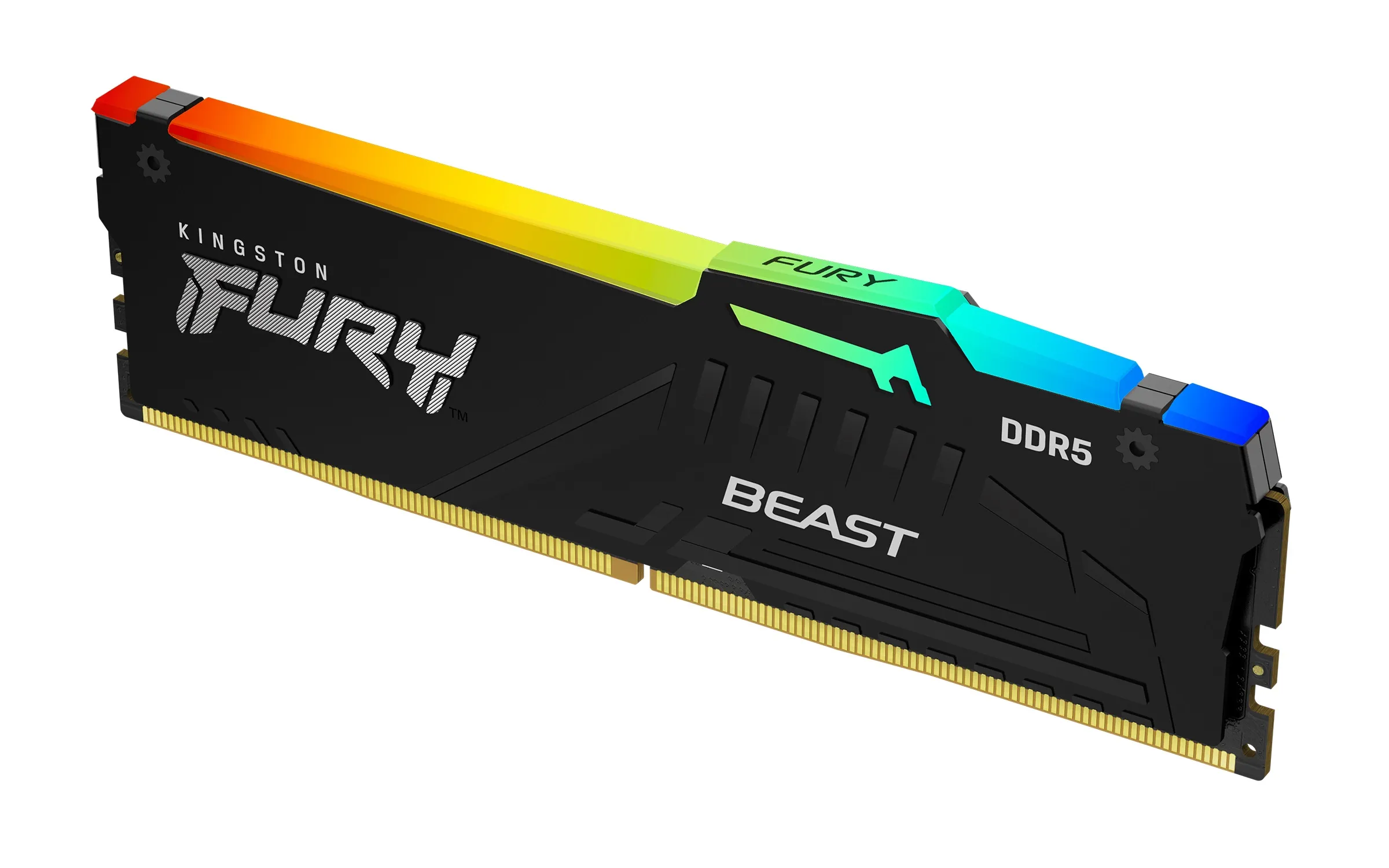 Kingston Memorija KINGSTON 16GB/DIMM/DDR5/5200MHz/CL40/FURY Beast RGB XMP Slika 1