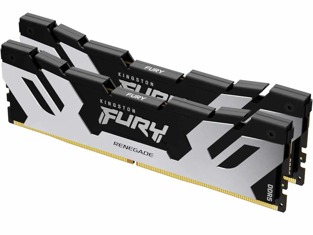 Kingston Memorija KINGSTON 32GB(2x16GB)/DIMM/DDR5/6400MHz/CL32/FURY Renegade Slika 1