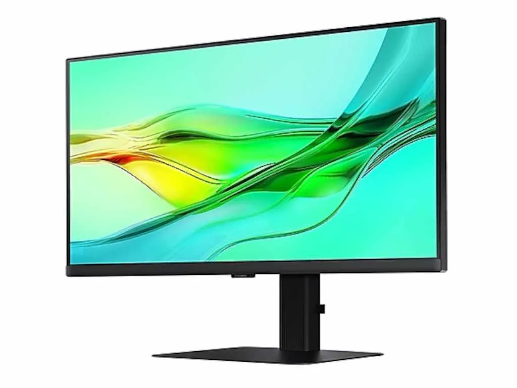 Samsung Monitor SAMSUNG LS24D600UAUXEN 24"/IPS/2560x1440/100Hz/5ms GtG/HDMIx2,DP,USB,LAN/Pivot,visina/crna Slika 3