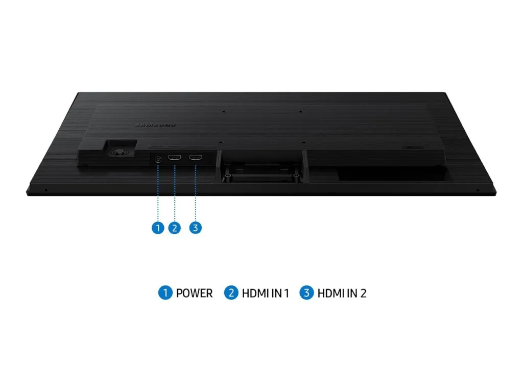 Monitor SAMSUNG LS24F320GAUXEN 24"/IPS/1920x1080/120Hz/5ms GtG/HDMIx2/VESA/crna Slika 4