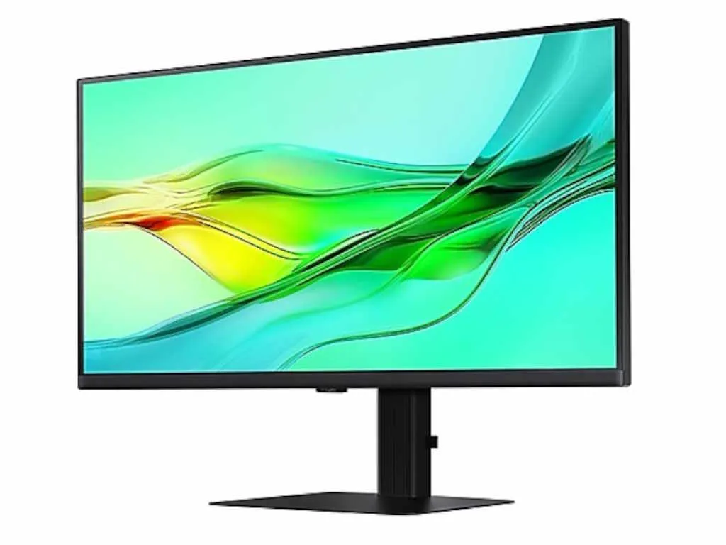 Samsung Monitor SAMSUNG LS27D600UAUXEN 27"/IPS/2560x1440/100Hz/5msGtG/HDMI,DP,USB,LAN/pivot,visina/crna Slika 2