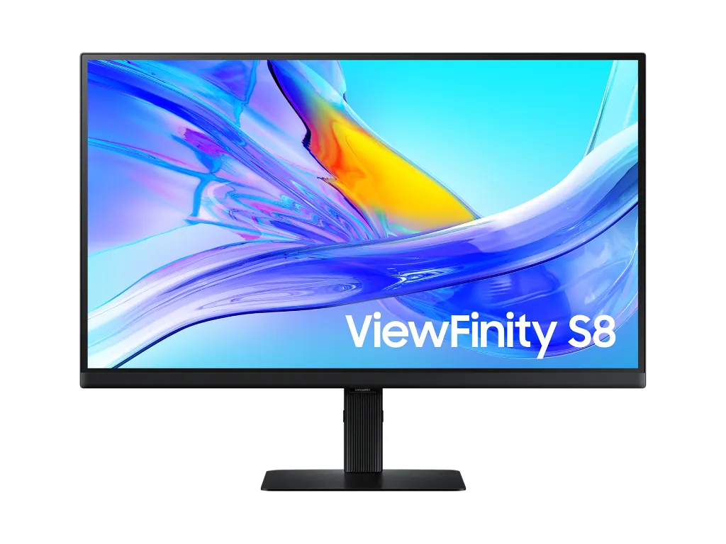 Samsung Monitor SAMSUNG LS27D800UAUXEN 27"/IPS/3840x2160/60Hz/5ms GtG/HDMI,DP,USB,LAN/Pivot,visina/VESA/crna Slika 4