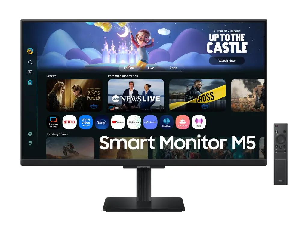 Monitor SAMSUNG LS27FM500EUXDU 27"/IPS/1920x1080/60Hz/5ms GtG/HDMIx2,LAN/VESA/smart/zvucnici/crna Slika 1