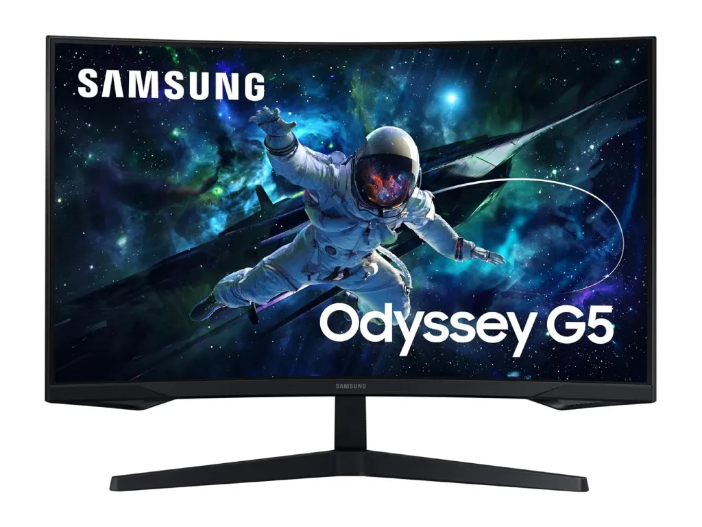 Monitor SAMSUNG LS32CG552EUXEN 32"/VA,zakrivljen/2560x1440/165Hz/1ms MPRT/HDMI,DP/freesync/VESA/crna Slika 2