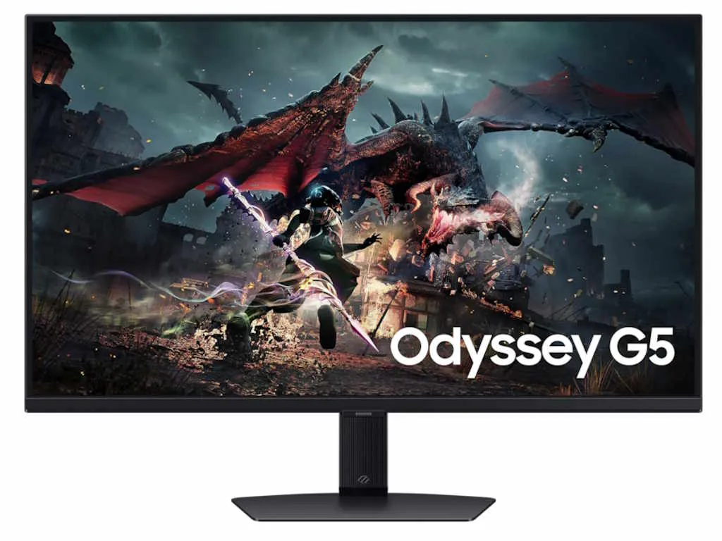 Monitor SAMSUNG LS32DG500EUXEN 32"/IPS/2560x1440/180Hz/1ms GtG/HDMI,DP/Pivot/Freesync/VESA/Crna Slika 2