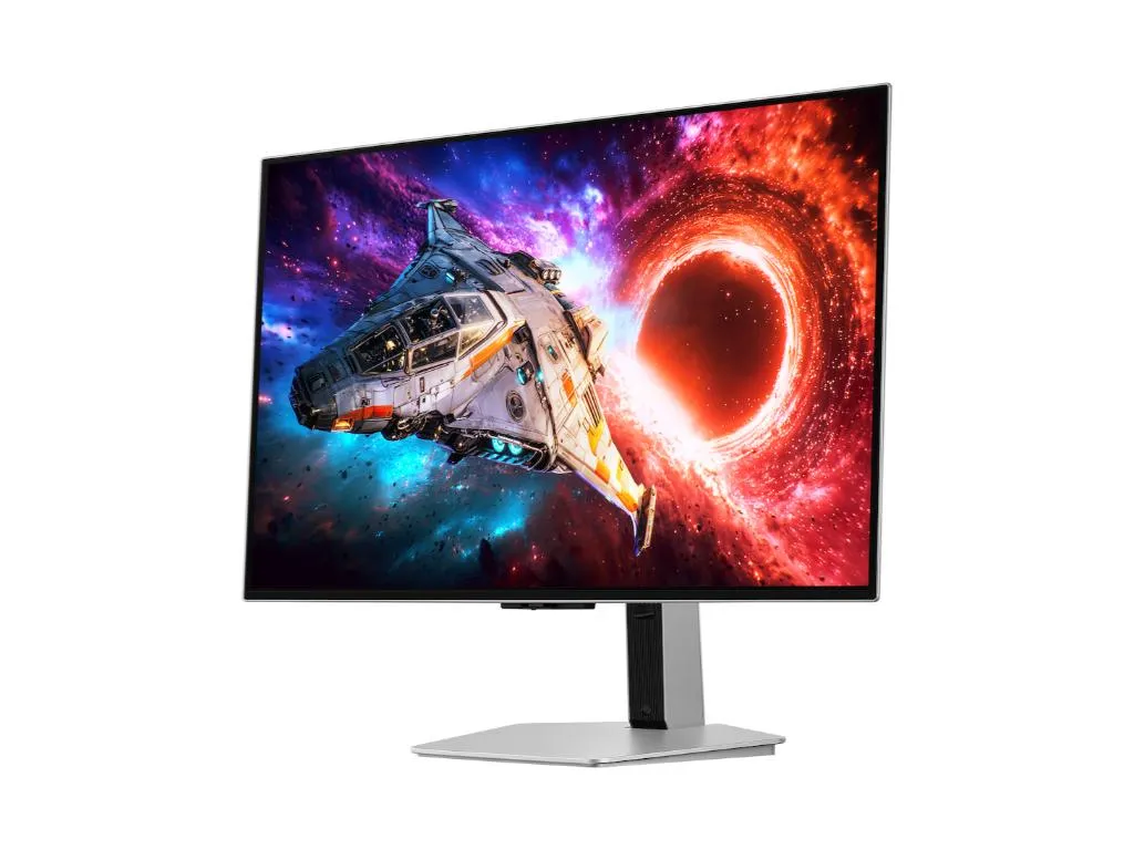 Monitor SAMSUNG LS32HG800SUXEN 32"/OLED/3840x2160/240Hz/0.03ms/HDMIx2,DP,USB-C/G-sync/pivot/srebrna Slika 3
