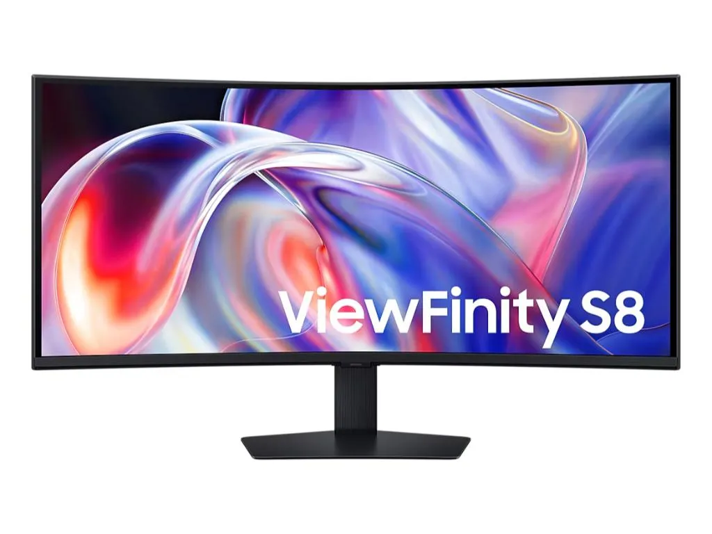 Monitor SAMSUNG LS40H850TAUXEN 40"/VA,zakrivljen,21:9/5120x2160/144Hz/4ms GtG/HDMI,DP,USB-C,LAN/crna Slika 1
