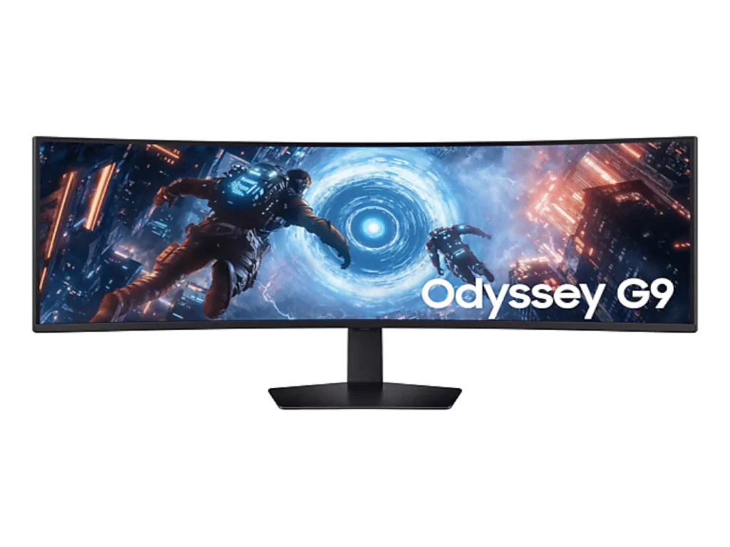 Samsung Monitor SAMSUNG LS49DG910SUXEN 49"/VA,zakrivljen,32:9/5120x1440/144Hz/1msGTG/HDMI,DP/freesync/crna Slika 2