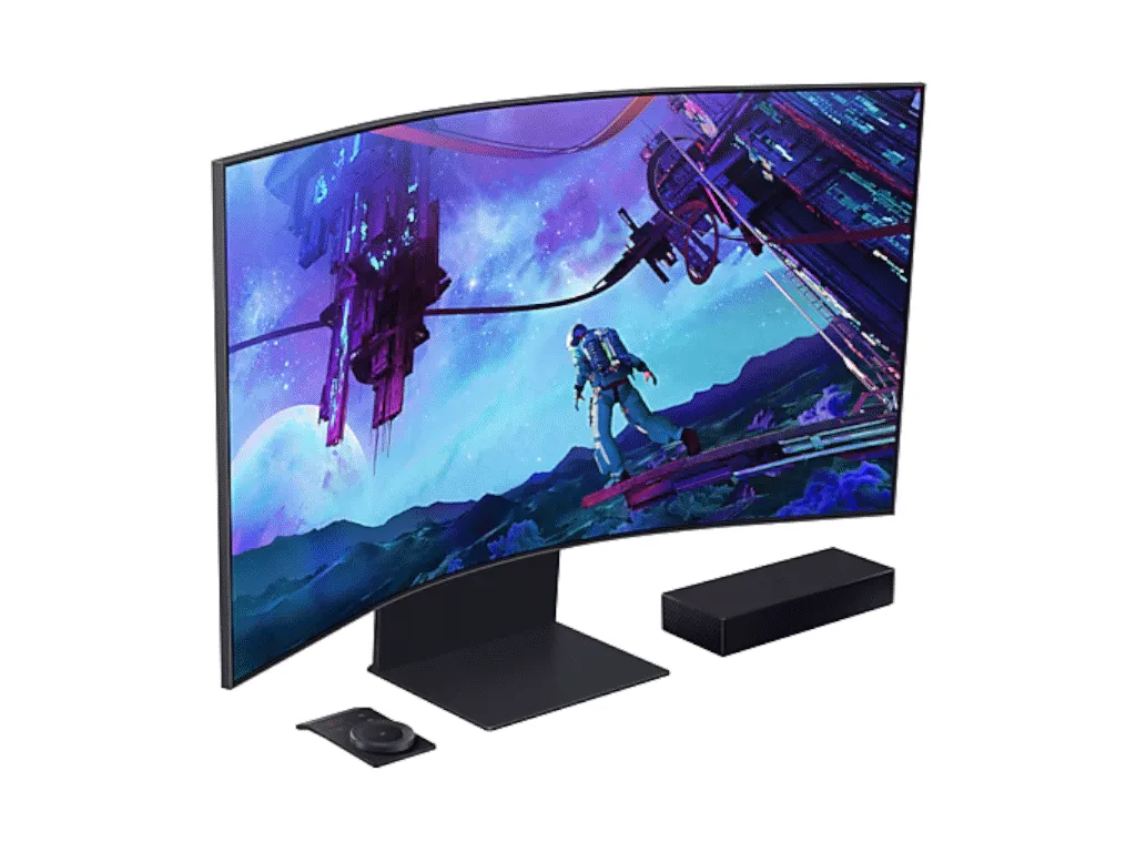 Samsung Monitor SAMSUNG Odyssey Ark LS55CG970NUXDU 55"/VA,zakrivljen/3840x2160/165Hz/1ms GtG/HDMIx4,USB,LAN Slika 4