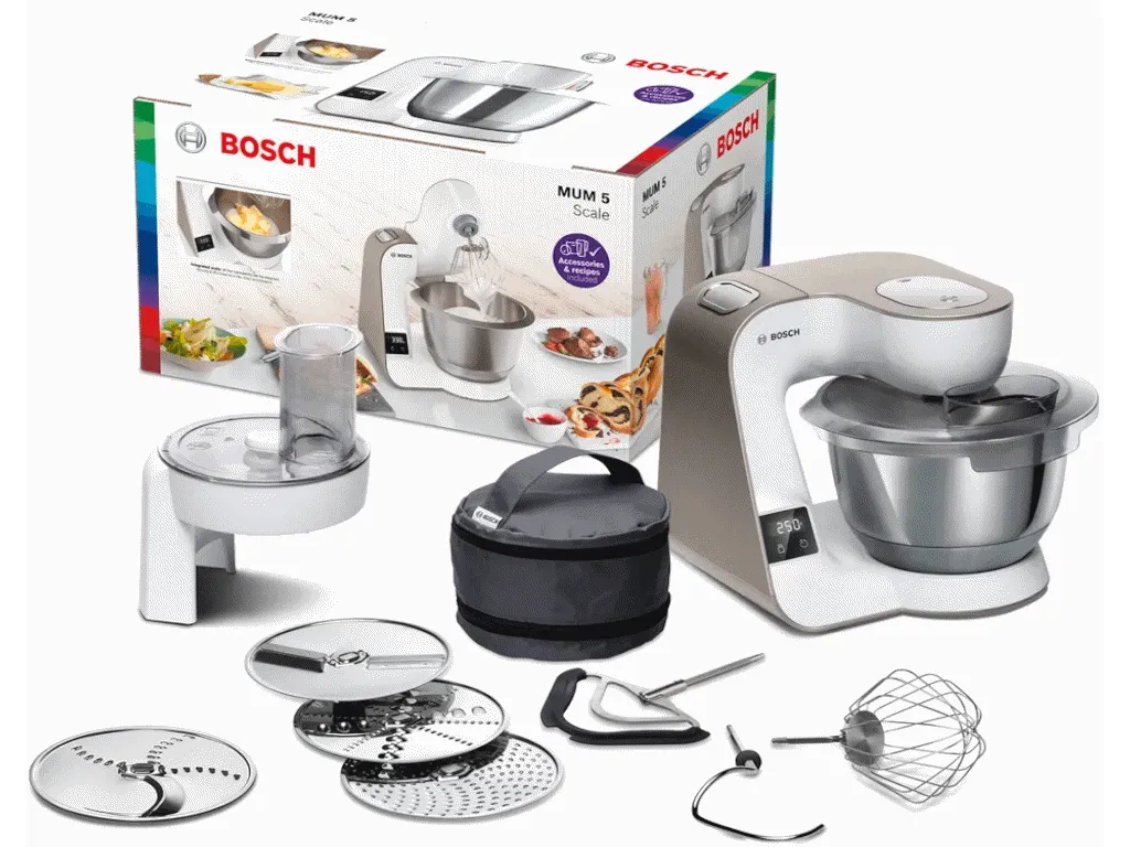 Bosch Mikser BOSCH MUM5XW10/Serija4/sa posudom/1000W/integrisana vaga/bela Slika 2