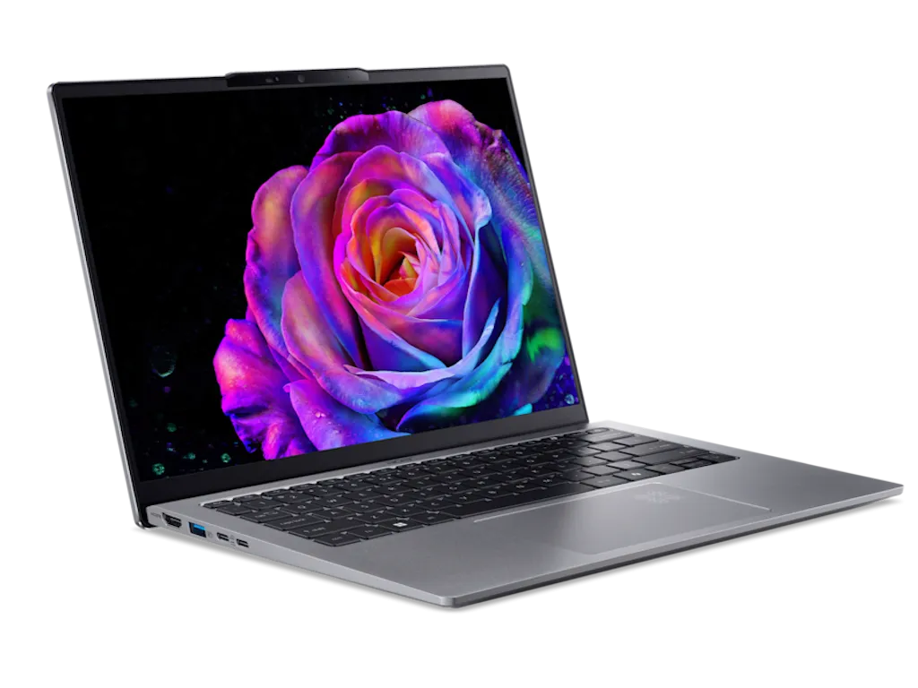 Laptop ACER Swift Go 14 AI SFG14-64 Win11H/14" WUXGA OLED/Ryzen 5 AI 340/16GB/512GB SSD/srebrna Slika 4