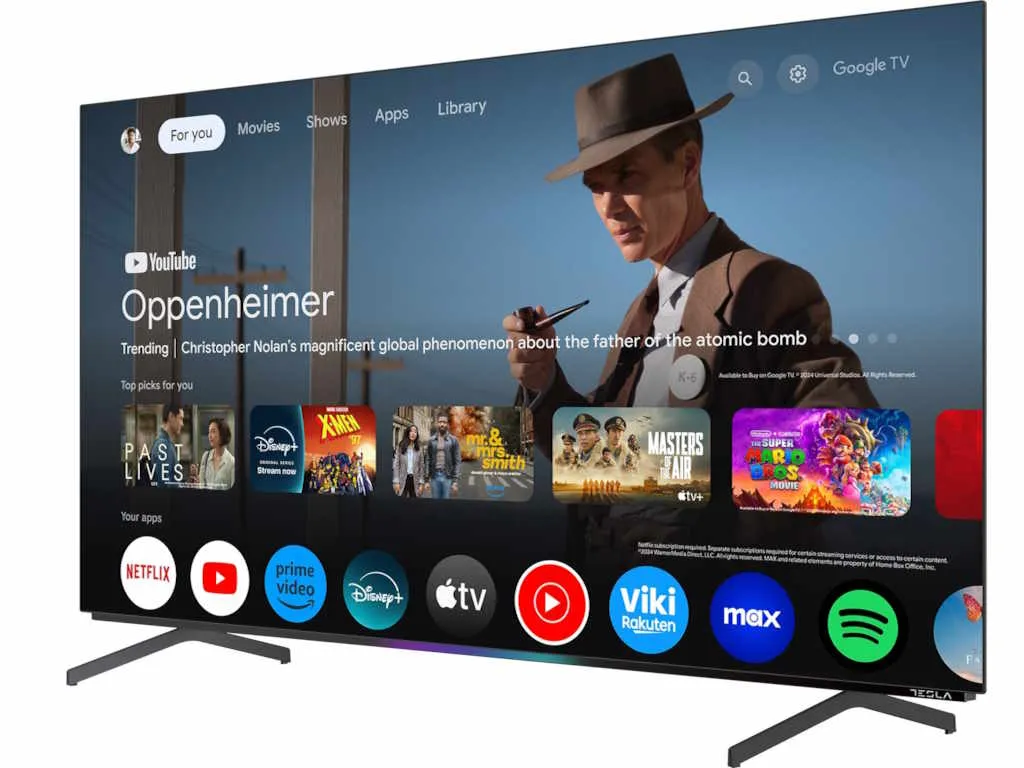 Tesla Televizor TESLA O65S949GUS/OLED/65"/UHD/Smart/Google TV/siva Slika 1