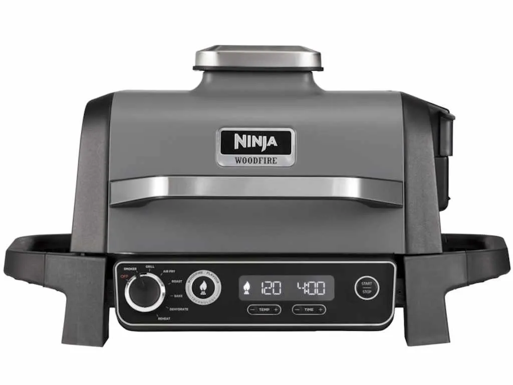 Ninja Gril NINJA OG701EU Woodfire Electric Outdoor BBQ Grill & Smoker/2400W/crna Slika 1