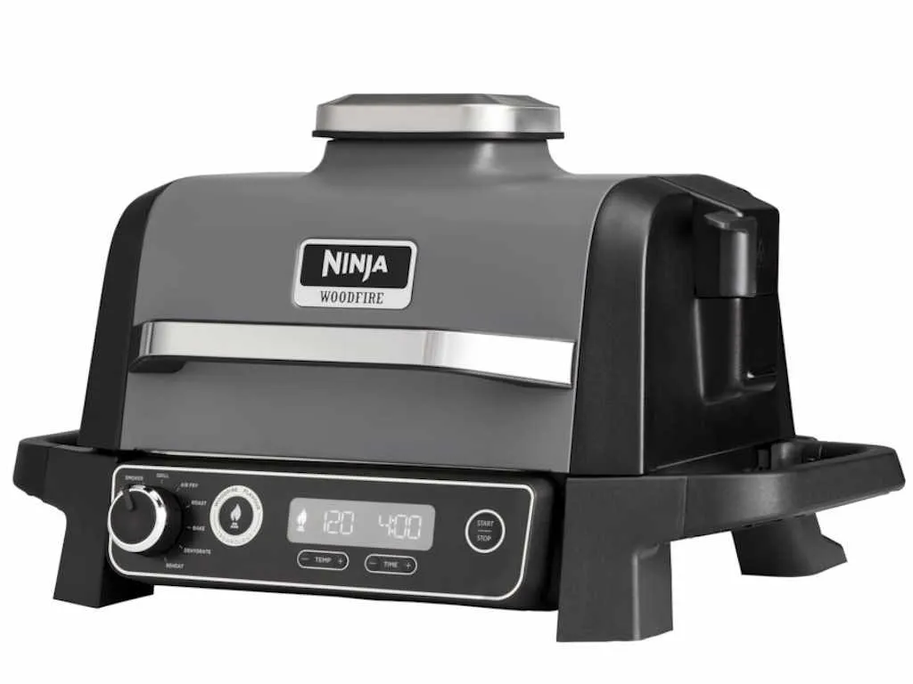 Ninja Gril NINJA OG701EU Woodfire Electric Outdoor BBQ Grill & Smoker/2400W/crna Slika 3