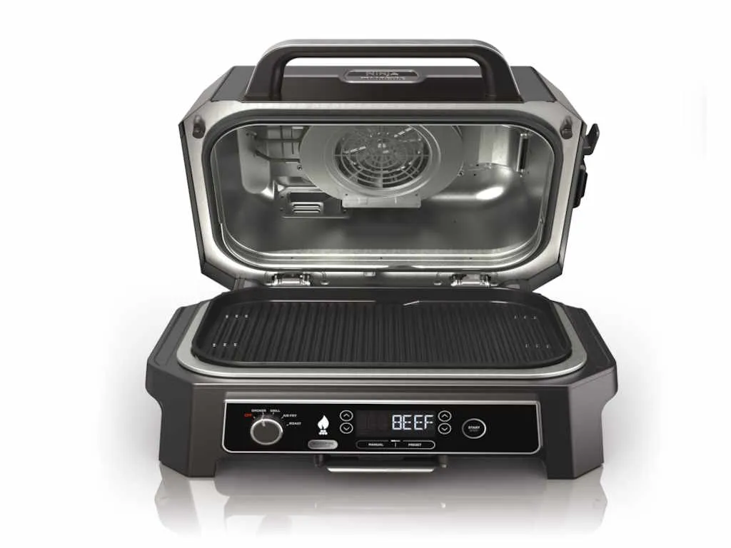 Ninja Roštilj NINJA OG850EU Woodfire Pro XL Electric BBQ Grill&Smoker/1700W/crna-siva Slika 2