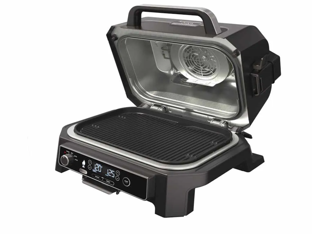 Ninja Roštilj NINJA OG850EU Woodfire Pro XL Electric BBQ Grill&Smoker/1700W/crna-siva Slika 8