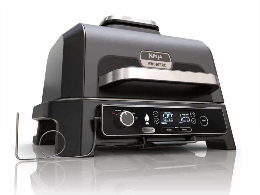 Ninja Roštilj NINJA OG850EU Woodfire Pro XL Electric BBQ Grill&Smoker/1700W/crna-siva Slika 10