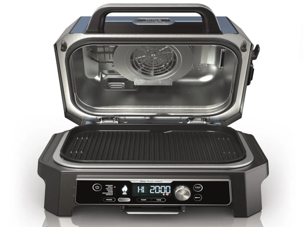 Ninja Roštilj NINJA OG901EU Woodfire PRO Connect XL/1700W/plava-crna Slika 4