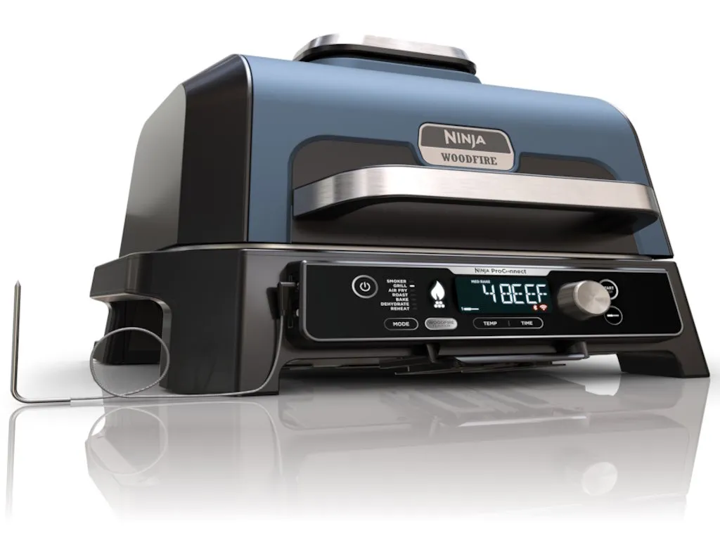 Ninja Roštilj NINJA OG901EU Woodfire PRO Connect XL/1700W/plava-crna Slika 13