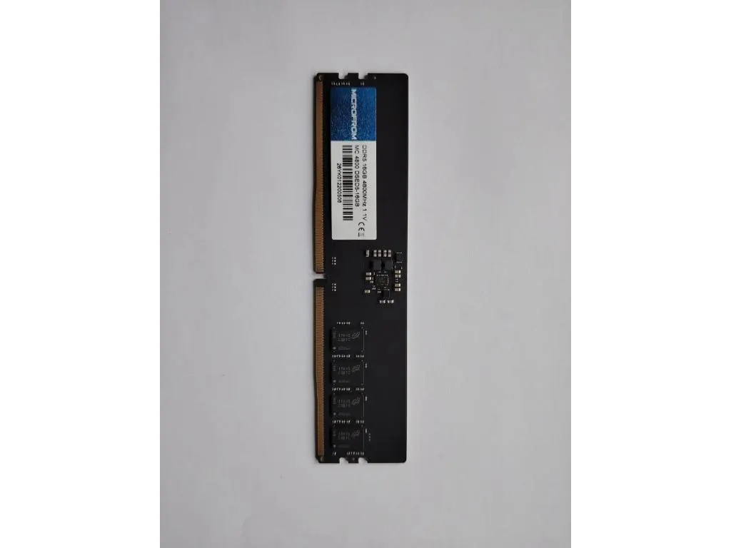 Ostalo Memorija MicroForm PC4800-16GB/16GB/DIMM/DDR5/4800MHz/crna Slika 1