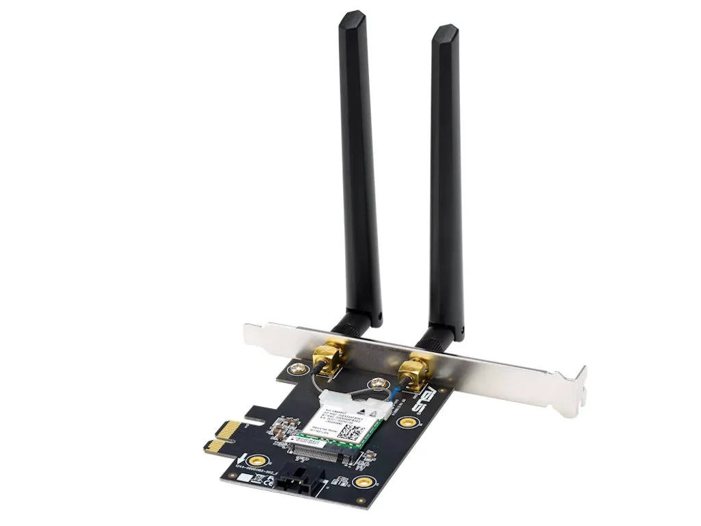 Asus Mrežna kartica ASUS PCE-BE6500 WiFi 7/PCI-E /6GHz band, 4096-QAM/BT5.4, WPA3/2 antene Slika 4