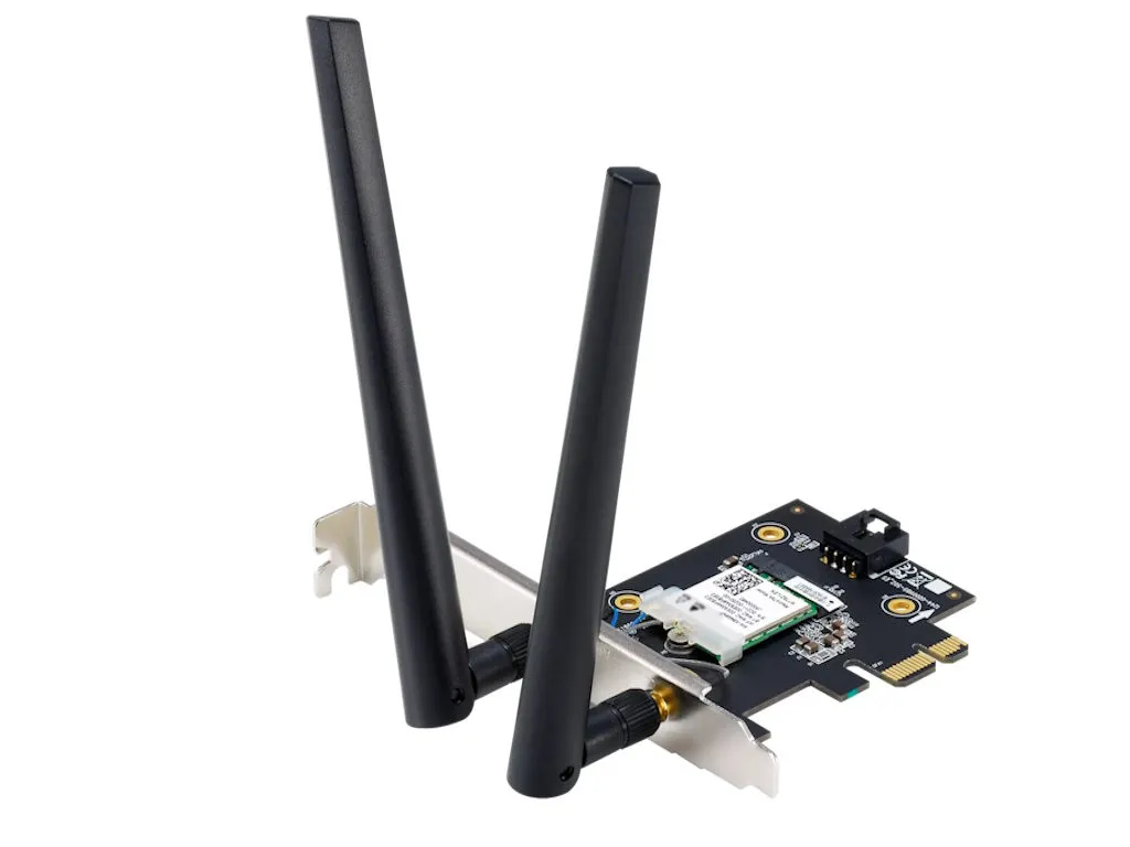 Asus Mrežna kartica ASUS PCE-BE6500 WiFi 7/PCI-E /6GHz band, 4096-QAM/BT5.4, WPA3/2 antene Slika 5