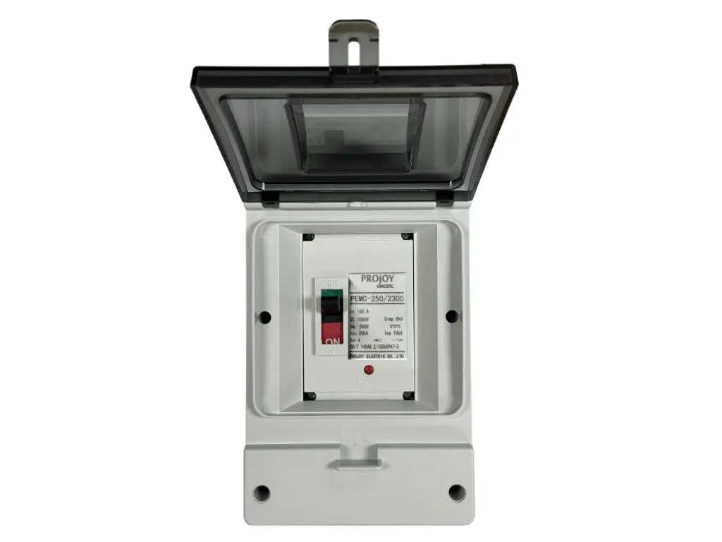 Projoy Electric Opcije za SE PROJOY Prekidac ugradjen u spoljašnje zaštitno kucište, 2P 250A IP65 Enclosure Slika 1