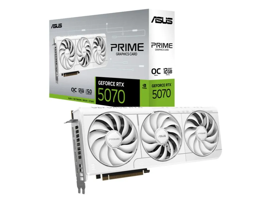 Asus Graficka karta ASUS PRIME-RTX5070-O12G-WHITE NVD/12GB/GDDR7/192bit/bela Slika 9
