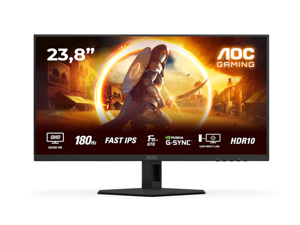 Monitor AOC Q24G4RE 23.8"/IPS/2560X1440/180Hz/1 ms GtG/HDMI,DP/Adaptive Sync/VESA/crna Slika 2