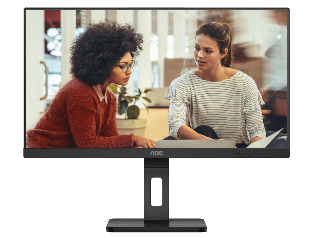Monitor AOC Q27E3UMF 27"/VA/2560x1440/75Hz/4ms GtG/HDMI,DP,USB/Pivot,visina/zvucnici/crna Slika 1