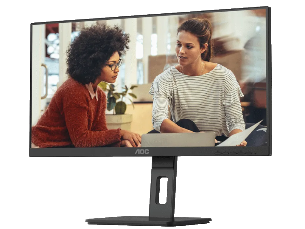 Monitor AOC Q27E3UMF 27"/VA/2560x1440/75Hz/4ms GtG/HDMI,DP,USB/Pivot,visina/zvucnici/crna Slika 2