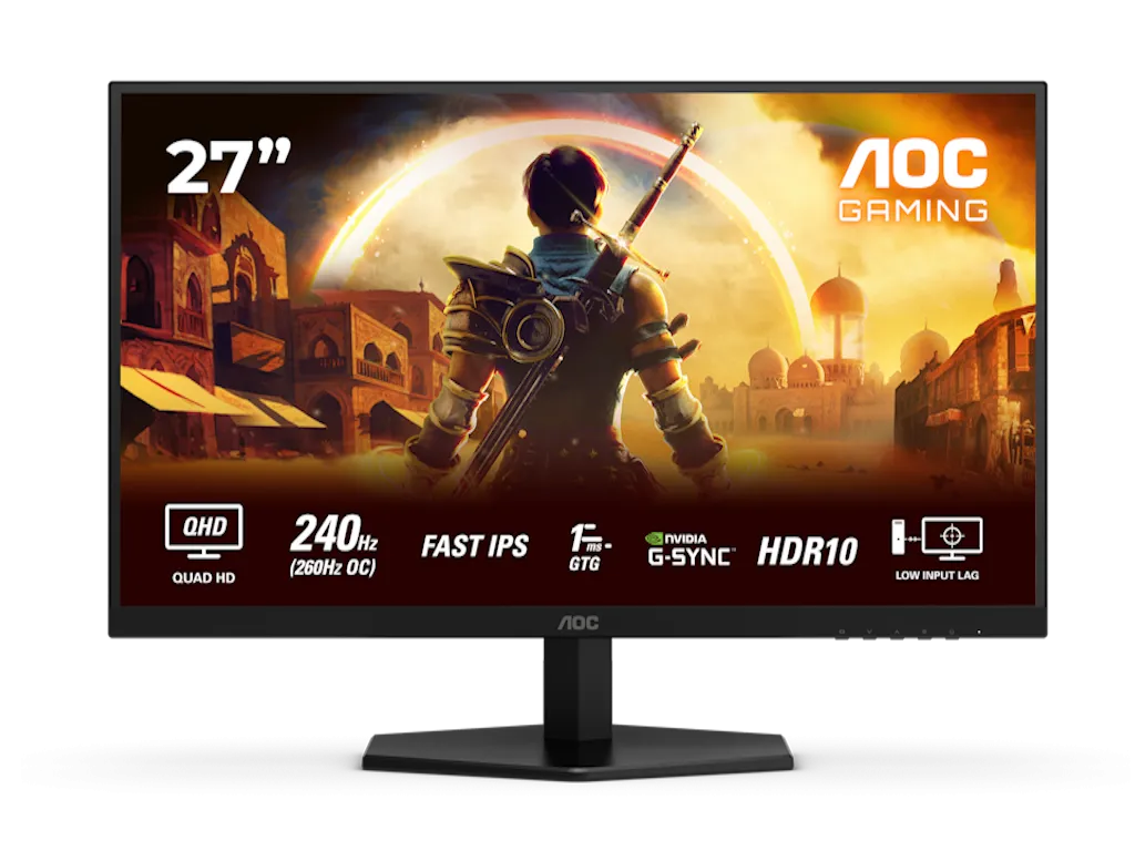 Monitor AOC Q27G42ZE 27"/IPS/2560x1440/260Hz/1ms GtG/HDMI,DP/G-sync/VESA/crna Slika 3