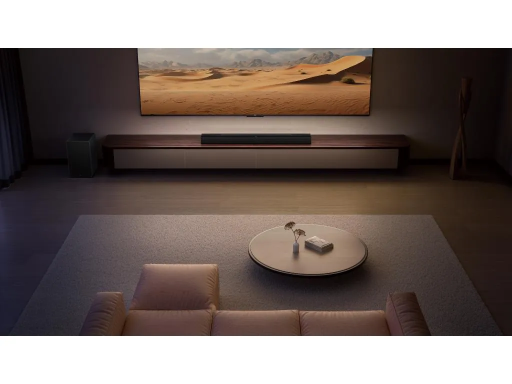 Soundbar TCL Q75HE/Wireless SW/DTS:X/Dolby Atmos/620W/96dB/AI sonic/crna Slika 1